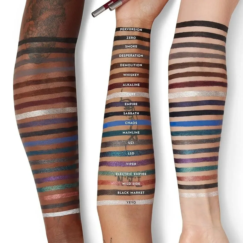 NEW URBAN DECAY Black Waterproof Eyeliner Eyeshadow Pencil Blendable Crayon